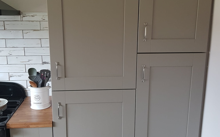 Stone Grey Kitchen Loscoe 4